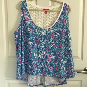 Lilly Pulitzer for Target My Fans Tank PLUS SIZE